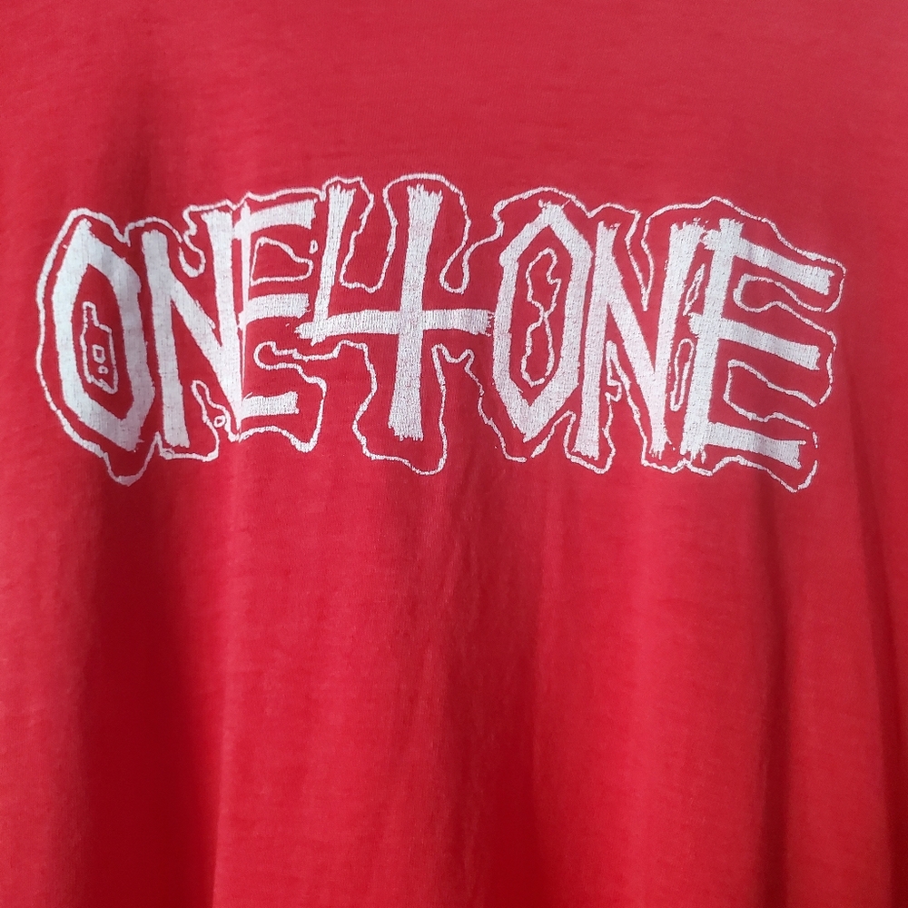 One 4 One 90s Hardcore Band Vintage Shirt NJHC NYHC LIHC